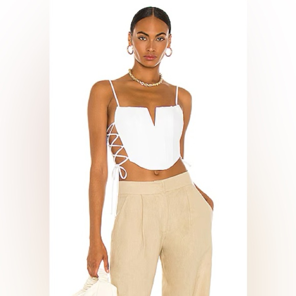 Katerina Bustier Top in White
NBD